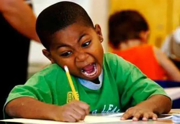 Penulis saat Writer's Block