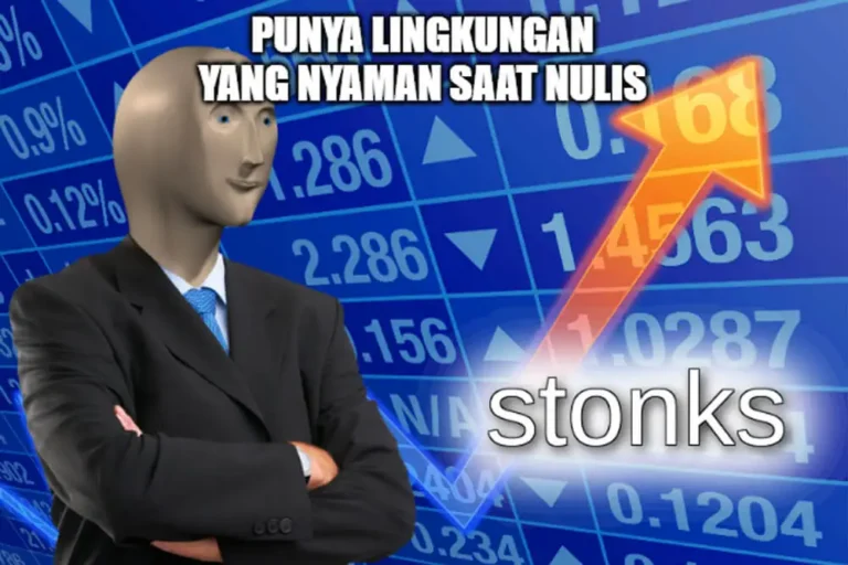 Lingkungan yang Nyaman untuk Menulis, Seperti Apa?