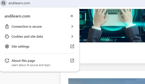 Tampilan HTTPS