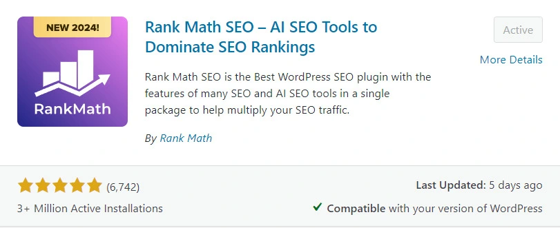 Rank Math SEO